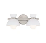 Meridian M80074 2 Light 17"W Vanity - Nickel. Fixed Price $220.00.