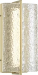 Minka Lavery 2411-695-L Sevryn Led Wall Sconce Soft Brass Textured Glass New. Fixed Price $299.00.