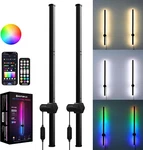 42 Inches Rgbcw Led Wall Sconces Set Of Two With Remote, 168 Color Modes,dimm.... Fixed Price $74.99.