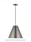 Visual Comfort & Co. Gordon One Light Small Pendant (antique Brushed Nickel). Fixed Price $149.95.