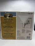 Hampton Bay Vanity Fixture Brushed Nickel Finish-marble Glass Shade 394 457 New. Fixed Price $20.99.