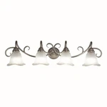 Bella 4-LIGHT Bathroom Transitional Style 9 Inches Tall And 37.5. Fixed Price $262.99.