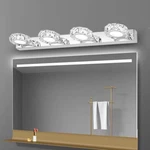 Modern Led Crystal Mirror Light Front Wall Lamp Bathroom Vanity Fixture. Fixed Price $38.54.