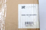 Golden Lighting Sconce With Tuxedo Shades Aged Brass Finish 3500-1W Ab-grm. Fixed Price $27.49.