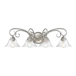 Golden Lighting Homestead Bath Vanity, Pewter 8606-BA4PW-CLR. Fixed Price $220.00.