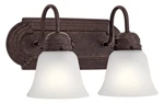 Kichler Lighting 5336TZS Two Bath Vanity Tannery Bronze, 12.25". Fixed Price $30.00.