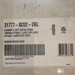 Kohler Occasion 2-LIGHT Wall Sconce Brushed Modern Brass 31777-SC02-2GL. Fixed Price $120.00.