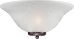 Nuvo 60-5378 Wall Sconce Old Bronze Finish With Alabaster Glass Shade. Fixed Price $69.72.