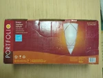 Portfolio Wall Sconce - Frosted Glass Shade / Satin Nickel #256261. Fixed Price $14.00.