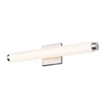 Sonneman 2430-DT Chrome Tubo Slim 19.5" Led Bathroom Bar With Drum Trim. Fixed Price $470.00.
