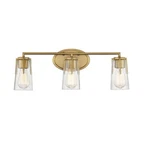 Savoy House Sacremento 3-LIGHT Bathroom Vanity. Fixed Price $260.00.