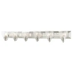 Livex Birmingham Light Vanity Sconce, Brushed Nickel 17076-91. Fixed Price $499.96.