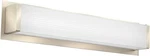 Nos Lithonia Lighting Led Vanity Fixture Bar Square 2FT 24" Nickel 3000K. Fixed Price $59.98.