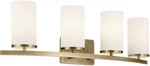 Kichler 45498 Crosby Light 32"W Vanity - Brass. Fixed Price $163.98.