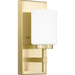 Quoizel Wilburn Led Inch Satin Brass Bath Light Wall WLB8605Y - Open Box. Fixed Price $50.00.