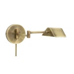 House Of Troy Delta Led Task Wall Lamp, Antique Brass D175-AB. Fixed Price $324.99.