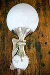 Ginger Wall Sconce / Satin Nickel New. Fixed Price $95.00.