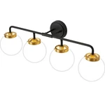 Deyidn Black Gold Bathroom Fixtures Above Mirror, Modern Vanity Lighting. Fixed Price $98.51.