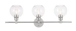 Elegant Lighting LD2318 Collier 28"W Vanity - Chrome. Fixed Price $190.00.