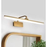 Huoku Nimbus 23.7 In. 14-WATT Brushed Brass Gold 3-CCT Led Bathroom Vanity Light. Fixed Price $49.99.