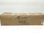 Z-lite Bennington 5-LIGHT Matte Black Vanity Clear Wavy Glass. Fixed Price $299.99.