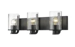 Z-lite 492-3V Beckett Light 23"W Bathroom Vanity Black. Fixed Price $185.30.