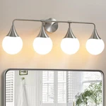 Bathroom Vanity Fixtures: 4 Lights Mid Century Modern Lighting.... Fixed Price $79.99.