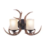 Yoho 2-LIGHT Wall Sconce Rustic Style 12.5 Inches Tall And 16.75 Wide. Fixed Price $339.99.