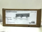 Hampton Bay Regan 21 In. 3-LIGHT Plated Gold Vanity Clear Glass New. Fixed Price $38.84.