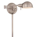 Lite Source Swing-arm Wall Lamp, Ps, E27 Cfl 13W LS-16753PS. Fixed Price $129.99.