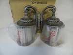 Vaxcel Bathesda OW39013GS Outdoor Double Wall Sconce Gilded Silver Finish. Fixed Price $102.49.