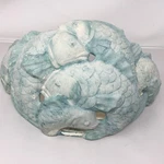 Justice Design Koi Fish Wall Sconces Calif Ambiance Ceramic Bisque Vintage (b). Fixed Price $21.24.