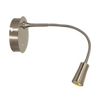 Access Lighting Epiphanie Gooseneck Wall Lamp, Brushed Steel 70003LED-BS. Fixed Price $148.80.