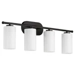 Quorum International 5228-4 Belinder Light 33"W Vanity Black. Fixed Price $424.00.