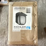 Kichler 49428RZ 1-LIGHT Outdoor Wall Lantern Rubbed Bronze Etched Seeded. Fixed Price $67.99.