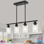 Yuemzs Modern Island Lights For Kitchen Black Dining Room Fixtures Over. Fixed Price $191.98.
