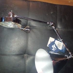 Jonathan Y 7" Chrome Classic Industrial Metal Adjustable Arm Led Wall Sconce. Fixed Price $59.00.