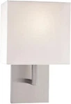 George Kovacs P470-084 1 Light Wall Sconce, Brushed Nickel. Fixed Price $173.01.