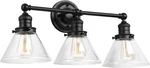 Design House Augustin Vanity 3-LIGHT, Seeded Glass Warm Glow, Dimmable,. Fixed Price $59.95.