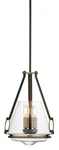 Minka Lavery 3903 Eden Valley Light 12"W Pendant - Smoked Iron / Aged Gold. Fixed Price $211.20.