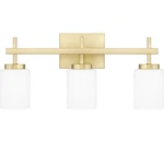 Quoizel WLB8622Y Wilburn Vanity, Satin Brass. Fixed Price $121.26.
