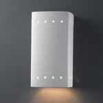 Justice Design Group- Ambiance Ceramic Wall Sconce CER-0920-BIS Free Shipping. Fixed Price $95.00.