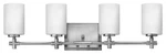 Hinkley Lighting 57554 Laurel 28"W Bathroom Vanity - Nickel. Fixed Price $322.15.