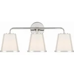 Crystorama FUL-913-PN Fulton Bathroom Vanity Light Polished Nickel. Fixed Price $298.00.
