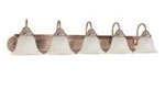 Monument 2488399 5-LIGHT Vanity Fixture 36 X7-5/8 ( Brushed Nickel). Fixed Price $26.98.
