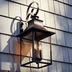 Quoizel Chancellor 19" High Copper Bronze Outdoor Lantern Wall Light. Fixed Price $175.99.