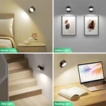 LIGHTBIZ-X120 Wall Mounted Sconces 3000MAH Rechargeable Battery Black. Fixed Price $21.22.