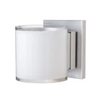 Besa Lighting Pogo Wall Sconce, Satin Nickel/white 1WS-7180SF-SN. Fixed Price $279.00.