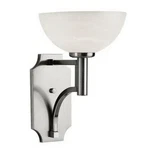 Fredrick Ramond Millennium Steel Graphite And Natural Alabaster Wall Sconce $624. Fixed Price $119.99.