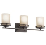 Kichler 5078 Hendrik 3 Light 24"W Vanity Bathroom Fixture - Bronze. Fixed Price $299.97.